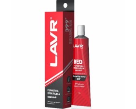 Герметик-прокладка красный высокотемпературный RED LAVR RTV silicone gasket maker 85г